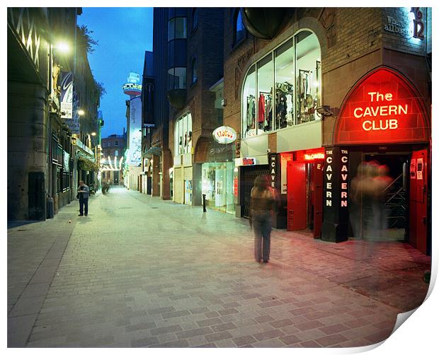 The Cavern Club, Liverpool Print by graham young