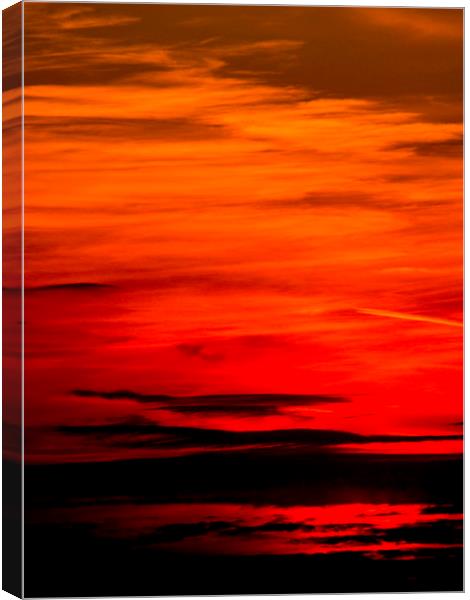 Sunset Canvas Print by Darren Burroughs