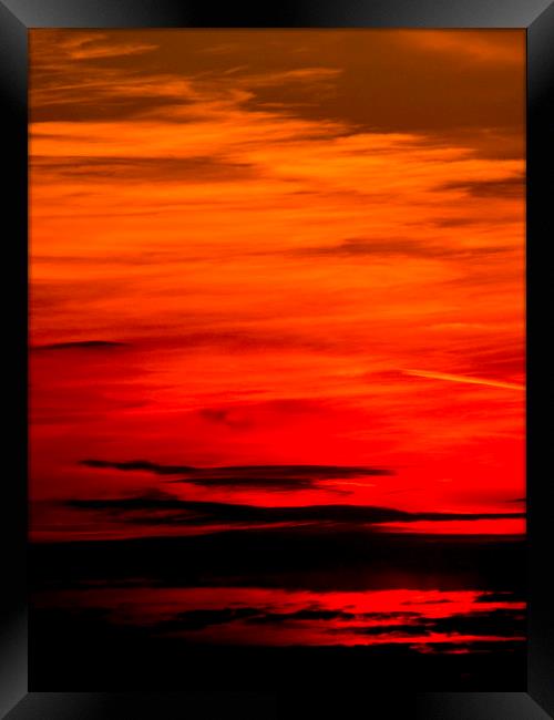Sunset Framed Print by Darren Burroughs