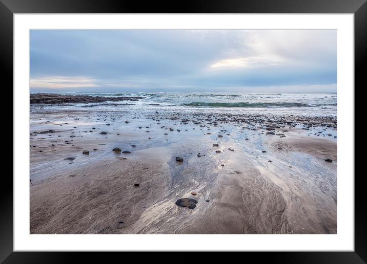 A Footprint of the Sea Framed Mounted Print by Belinda Greb