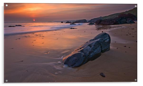 Sundown Acrylic by Mark Robson