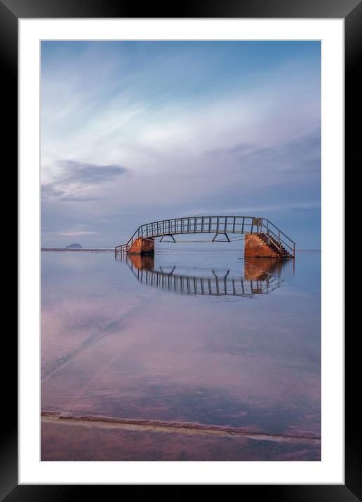 The bridge to nowhere Framed Mounted Print by Miles Gray
