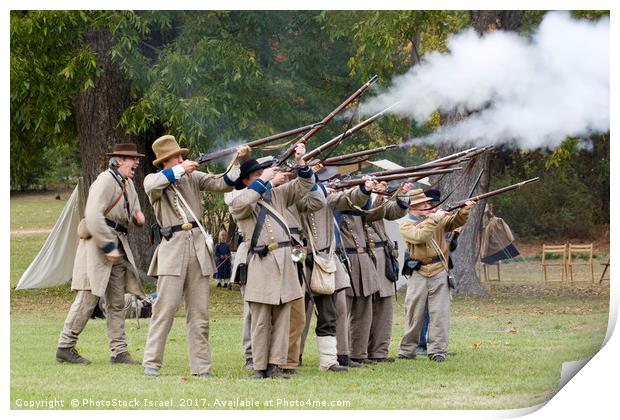 Civil War Weekend, Arkansas, USA Print by PhotoStock Israel