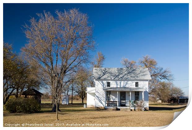 Little House on the Prairie, Kansas KS USA Print by PhotoStock Israel