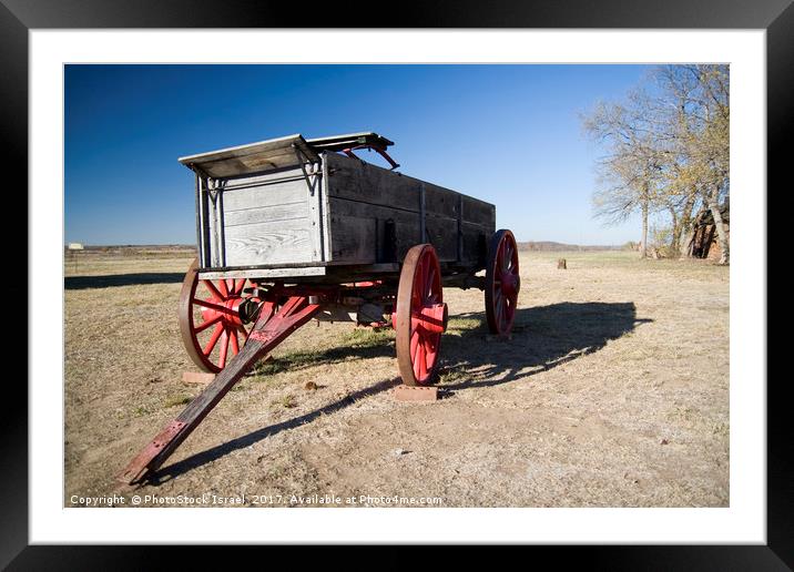 Little House on the Prairie, Kansas KS USA Framed Mounted Print by PhotoStock Israel