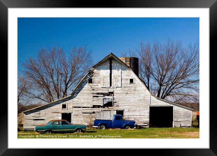 Old house Kansas KS USA Framed Mounted Print by PhotoStock Israel