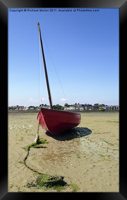 Beached Framed Print by Richard Muller