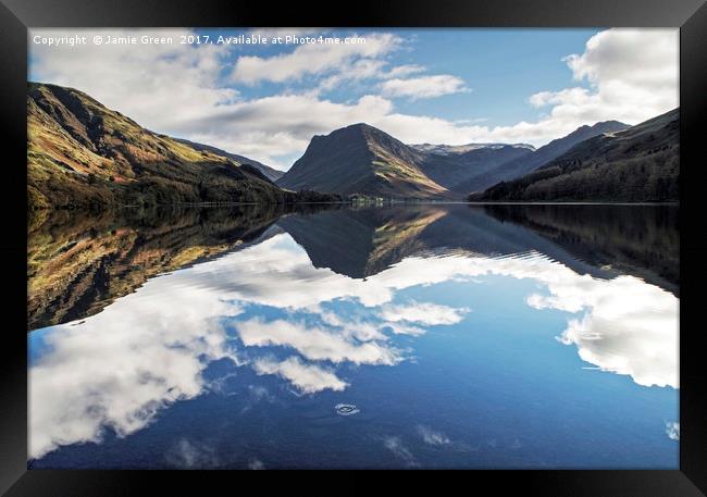 Buttermere Framed Print by Jamie Green