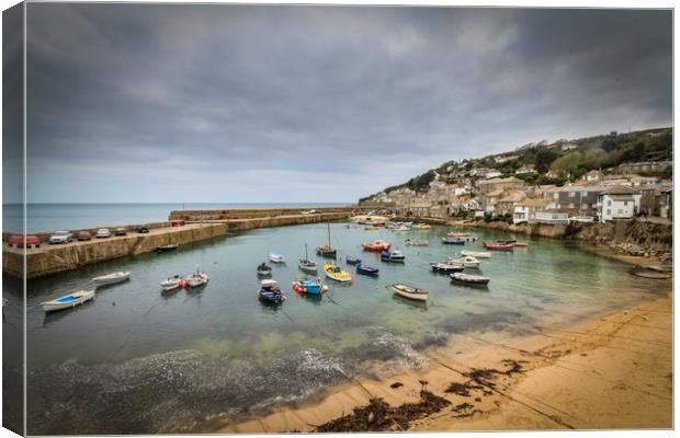 Mousehole cornwall   Canvas Print by chris smith