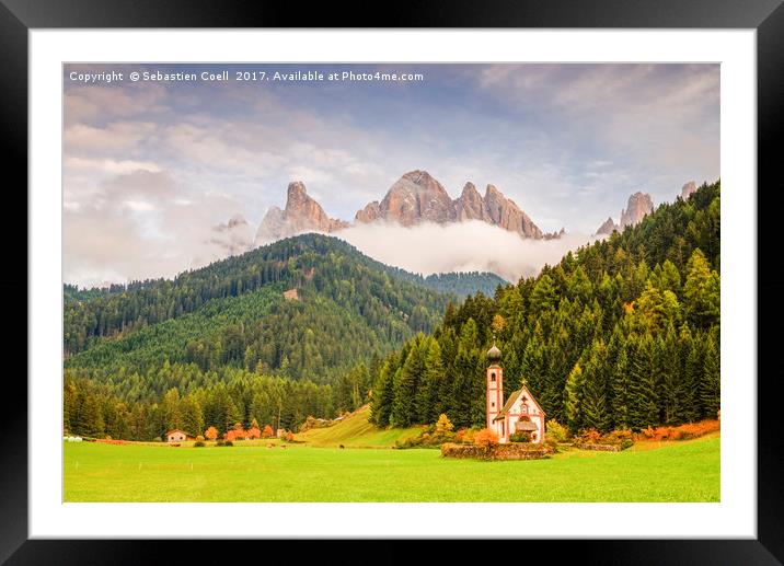 St Johns in Ranui Framed Mounted Print by Sebastien Coell