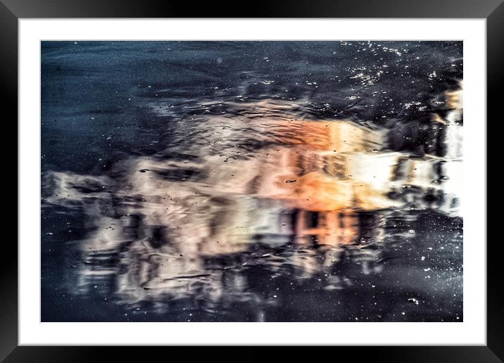 Digital Reflections Framed Mounted Print by James Sedgemore