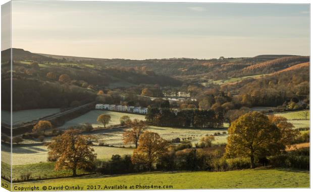Esk Valley, north yorkshire Canvas Print by David Oxtaby  ARPS