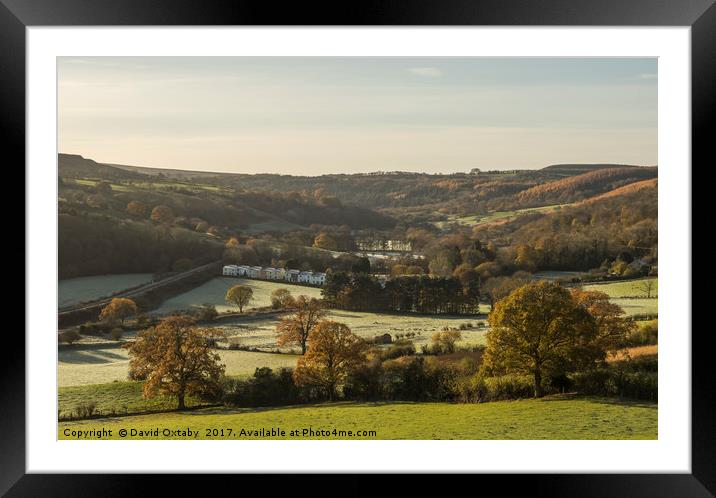 Esk Valley, north yorkshire Framed Mounted Print by David Oxtaby  ARPS