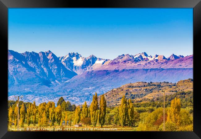 Andean Patagonia Landscape, Aysen, Chile Framed Print by Daniel Ferreira-Leite
