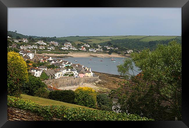 St Mawes, Cornwall Framed Print by Gill Allcock