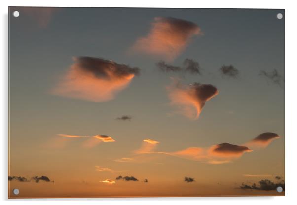 Amazing Cloud Formation Acrylic by Tony Keogh