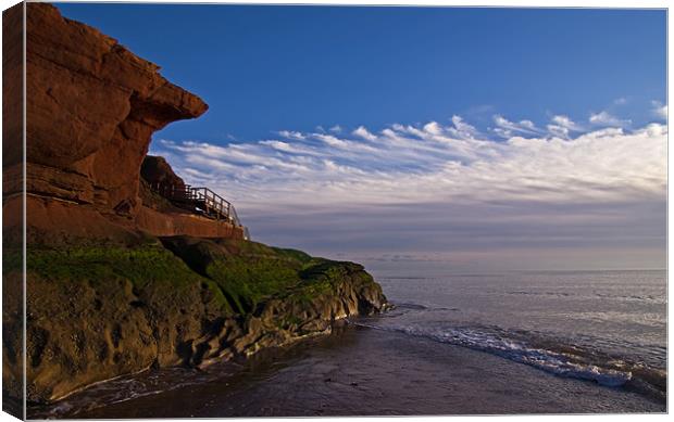 Orcombe Point Exmouth Canvas Print by Pete Hemington
