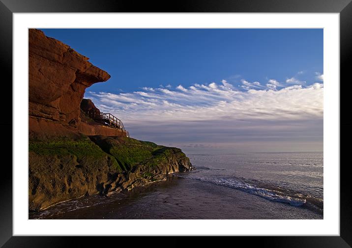 Orcombe Point Exmouth Framed Mounted Print by Pete Hemington