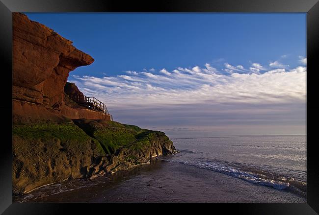 Orcombe Point Exmouth Framed Print by Pete Hemington