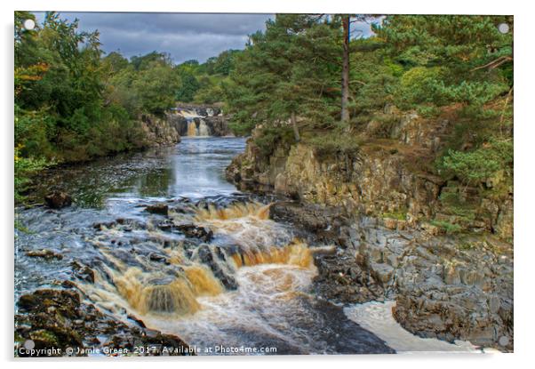 Low Force, Teesdale Acrylic by Jamie Green