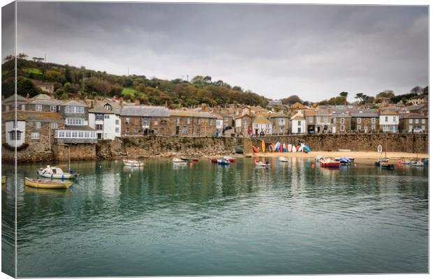 Mousehole cornwall  Canvas Print by chris smith