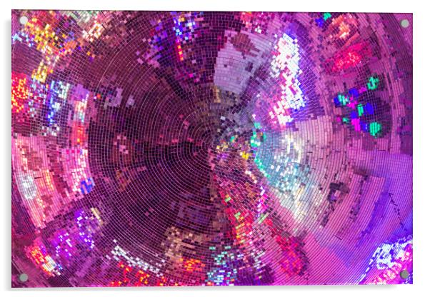Mirrorball Acrylic by Neal P