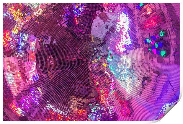 Mirrorball Print by Neal P