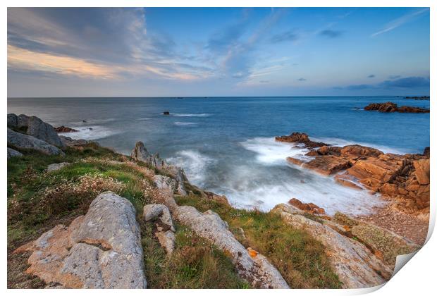 Guernsey Sunset  Print by chris smith