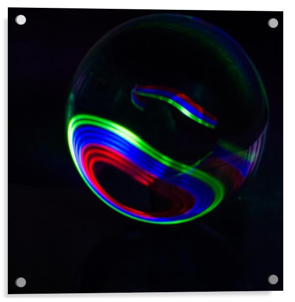The Light Painter 8 Acrylic by Steve Purnell