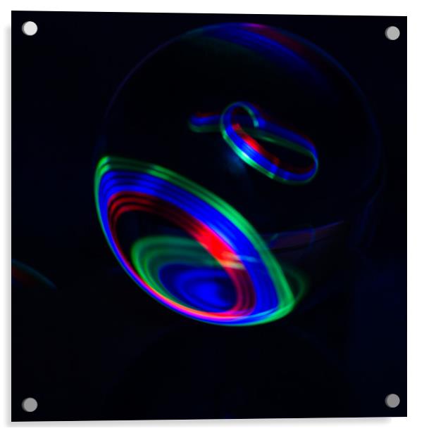 The Light Painter 10 Acrylic by Steve Purnell