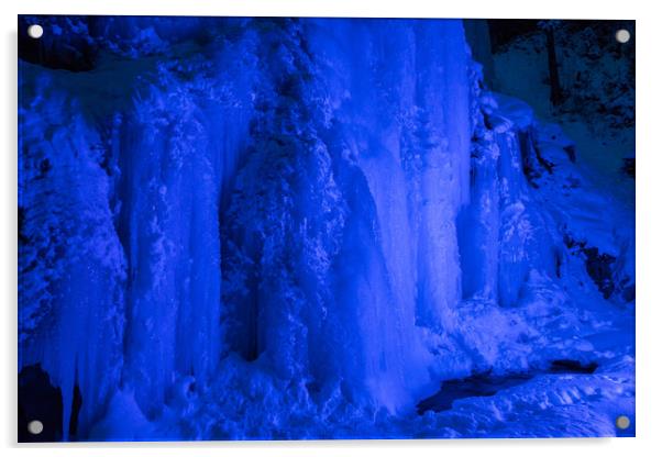 Icefall Acrylic by Thomas Schaeffer
