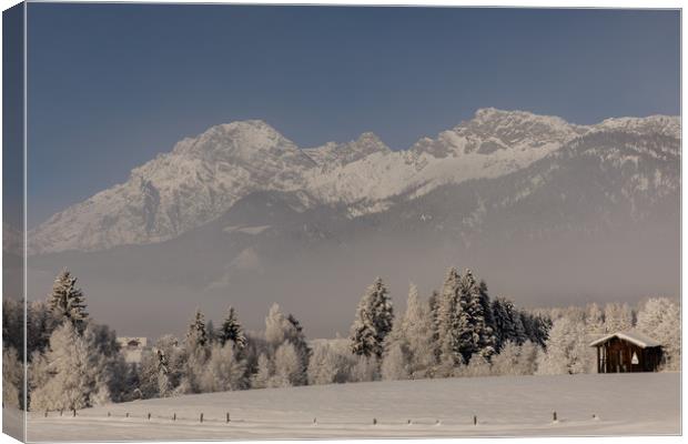 Winter morning Canvas Print by Thomas Schaeffer