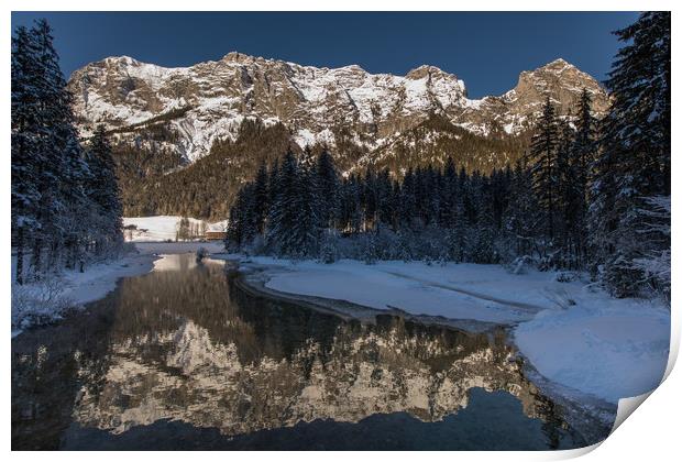 At the Hintersee Print by Thomas Schaeffer