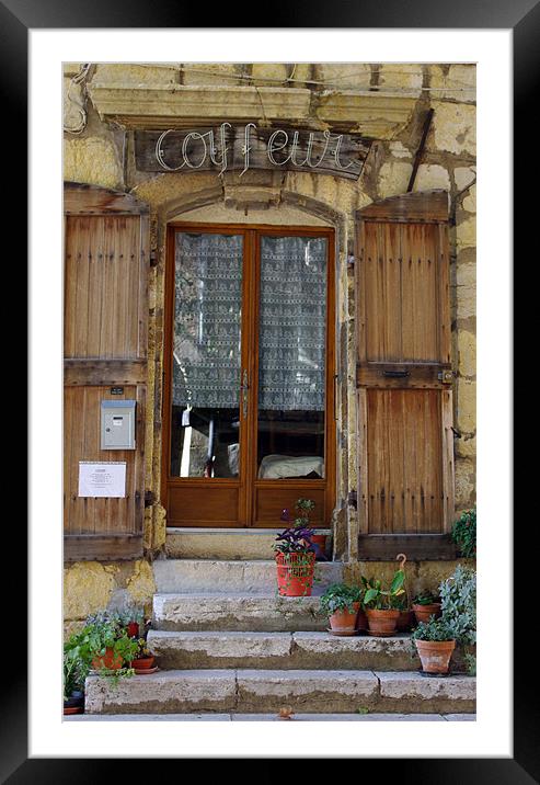 Coiffeur Framed Mounted Print by Jacqi Elmslie