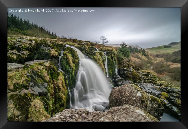 The Loup Of Fintry Framed Print by bryan hynd