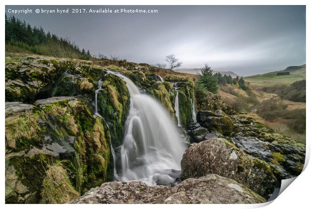 The Loup Of Fintry Print by bryan hynd
