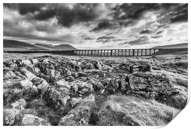 Ribblehead Viaduct Print by Tony Keogh