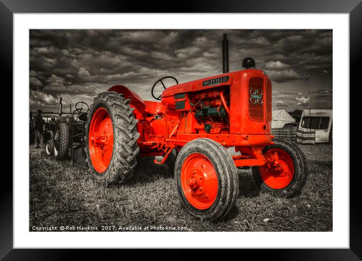 Nuffield Universal  Framed Mounted Print by Rob Hawkins