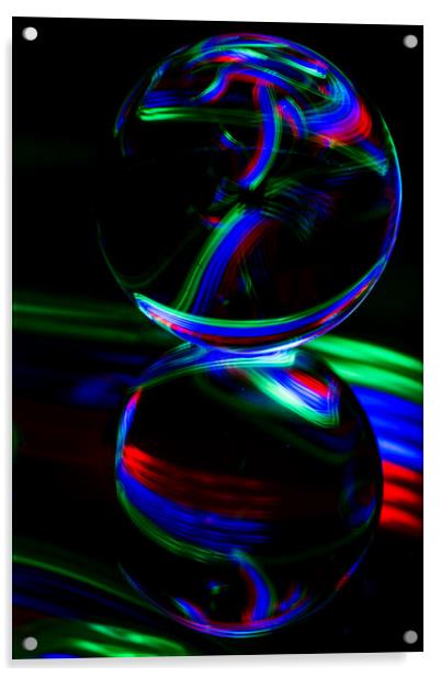 The Light Painter 16 Acrylic by Steve Purnell