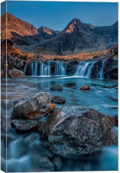 The Fairy Pools #2 Canvas Print by Paul Andrews
