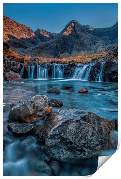 The Fairy Pools #2 Print by Paul Andrews
