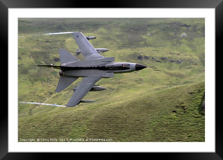 RAF Tornado GR4  Framed Mounted Print by Chris Mills