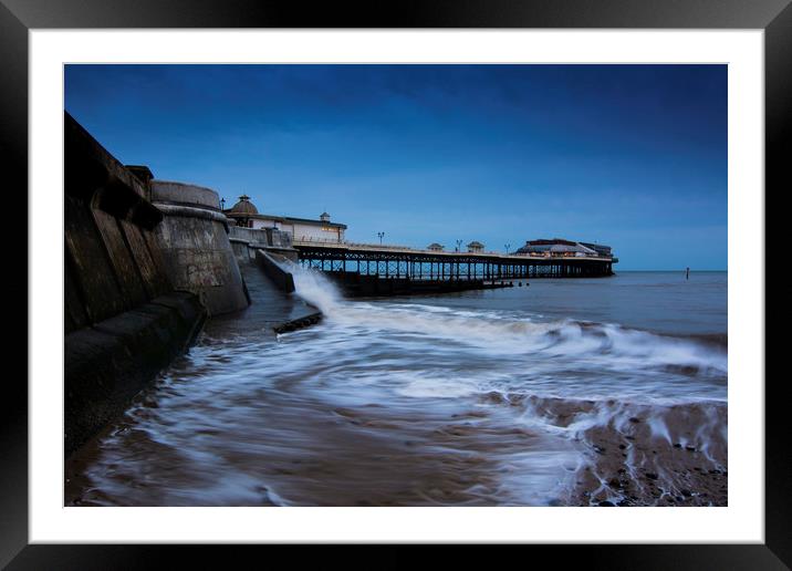 Cromer Pier early morning Framed Mounted Print by Mark Hawkes