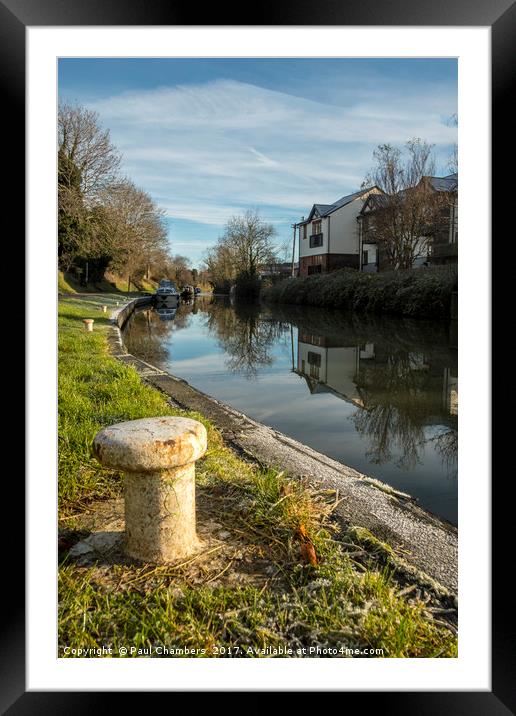 Kennet & Avon Canal Framed Mounted Print by Paul Chambers