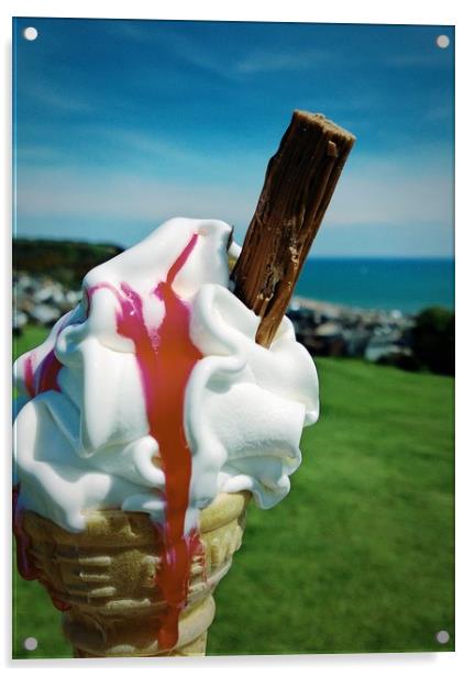 Ice Cream Treat Acrylic by Richard May