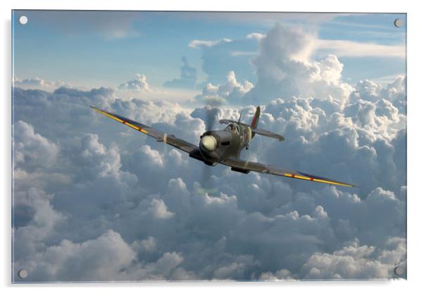 Spitfire BS435 – F-FY Acrylic by J Biggadike