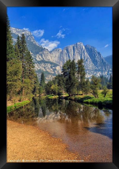 Yosemite Valley, California Framed Print by Jon Jones