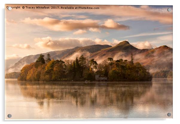Cat Bells Mist  Acrylic by Tracey Whitefoot