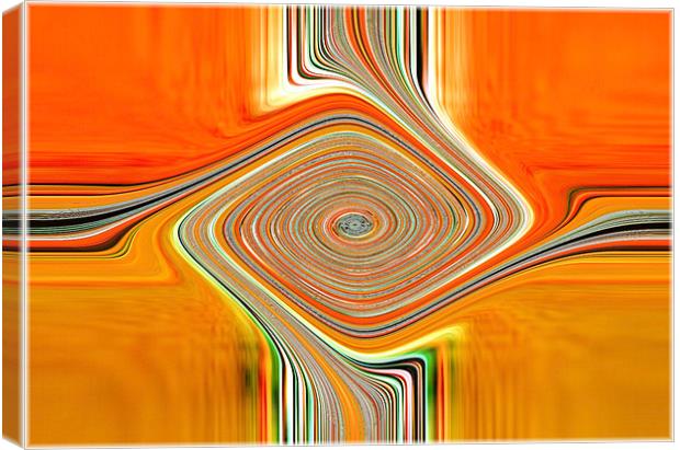 Orange+Lemons.Abstract Canvas Print by paulette hurley