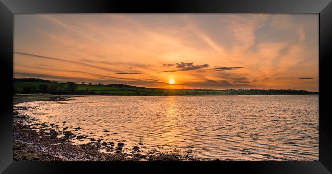 The beauty of Budle Bay Framed Print by Naylor's Photography